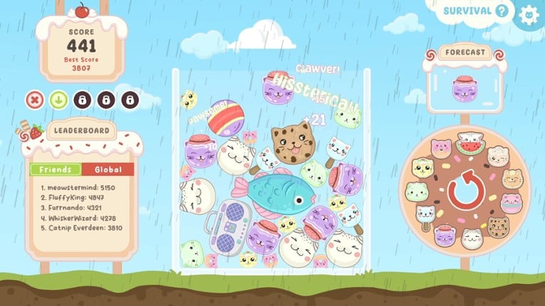 Cloudy with a Chance of Kittens screenshot