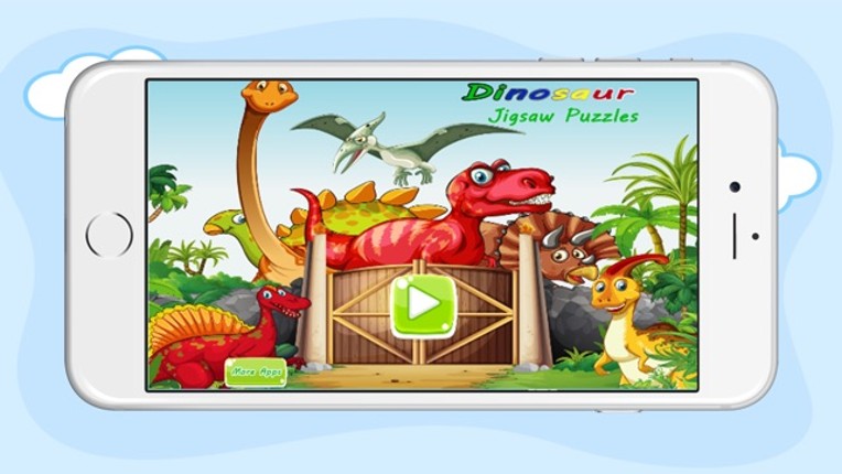 Dinosaur Jigsaw Puzzles Activities For Preschool Image