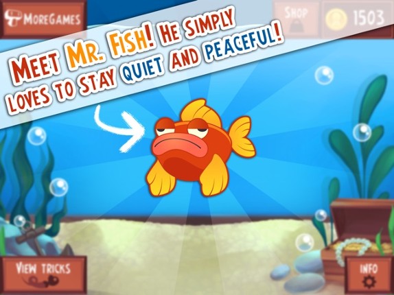 Don't Tap the Glass! Game of the Cranky and Moody Fish Image