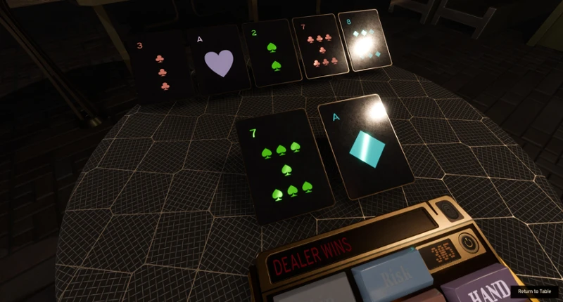 End of Blackjack screenshot