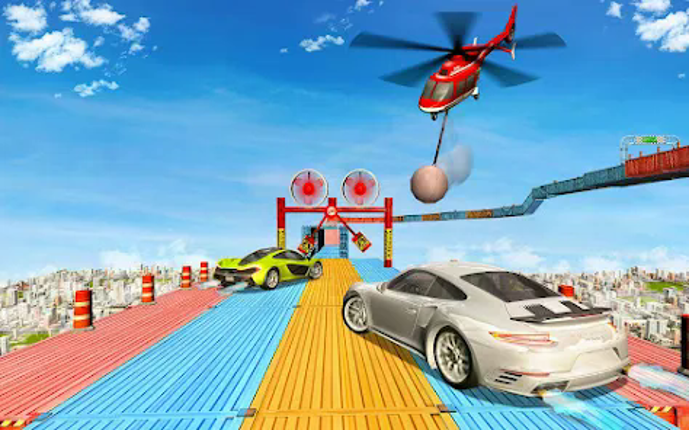 Racing Car Stunts: Crazy Track Image