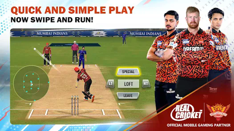 Real Cricket Swipe screenshot