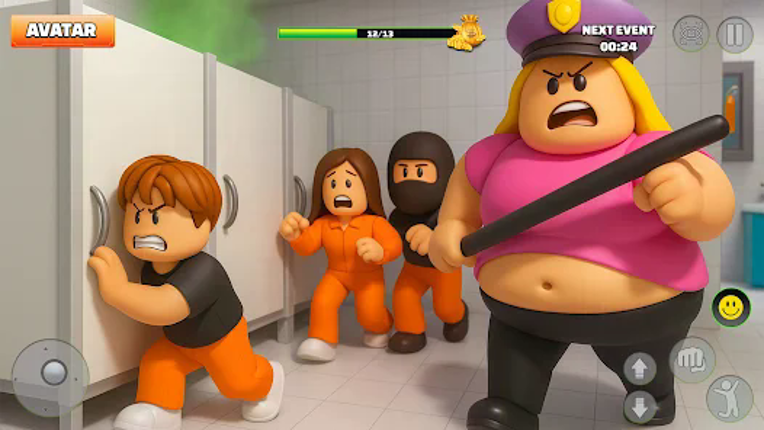 Obby Parkour: Prison Runner 3D Image