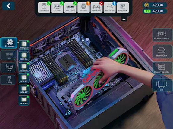 Gaming PC Build Simulator screenshot