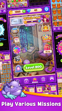 Witch N Magic: Match 3 Puzzle screenshot