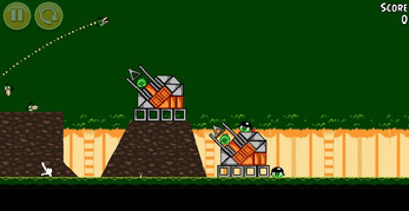 Angry Birds Famicom screenshot