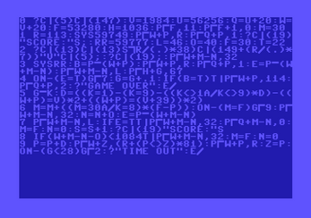 INVADERS (C64) by Josip Retro Bits Image