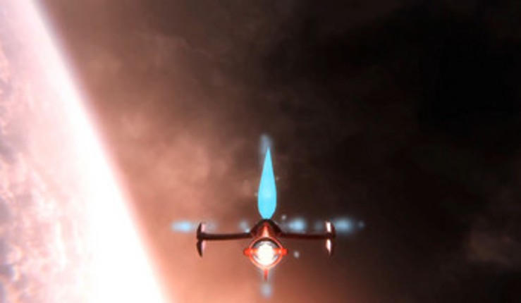 Cowboy Bebop,SwordfishII Flight Sim screenshot