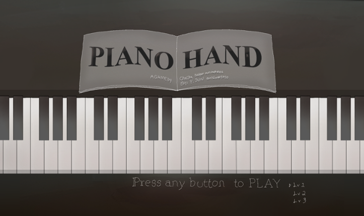 Piano Hand Game Cover