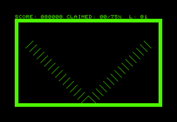 Qixie - Qix clone for the Commodore PET screenshot