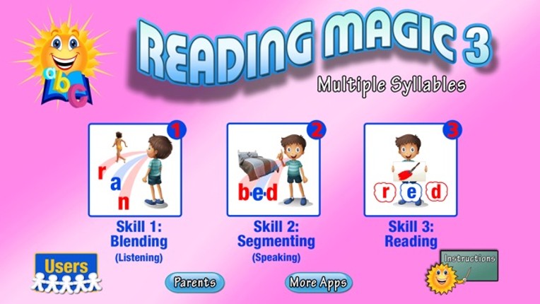 READING MAGIC 3-Learning to Read Consonant Blends Through Advanced Phonics Games screenshot