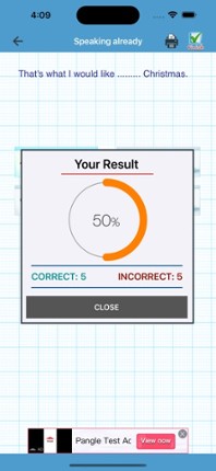 Skill Levels: ESL/EFL Tests screenshot