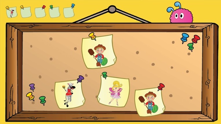 Un memory game per bambini screenshot