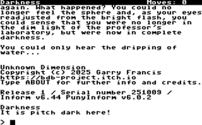 Unknown Dimension Image