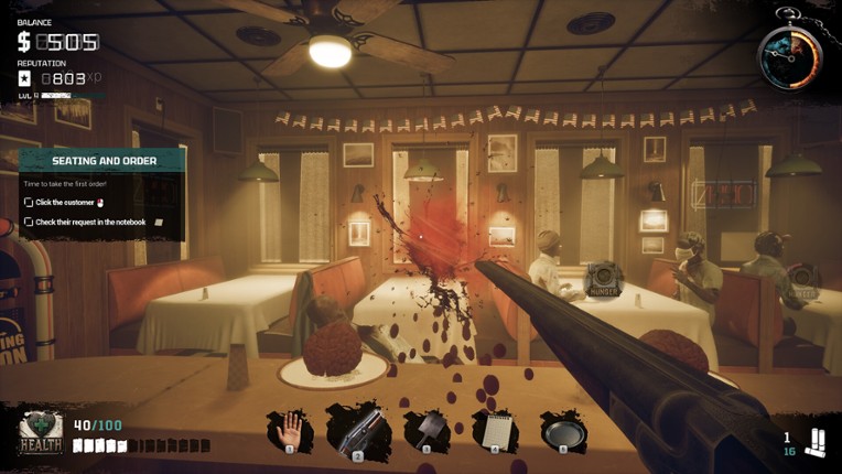 Zombie Diner Simulator screenshot