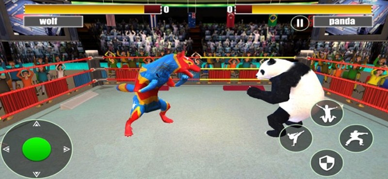 Angry Animals Fight Boxing Sim screenshot