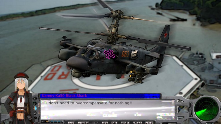 Attack Helicopter Dating Simulator screenshot