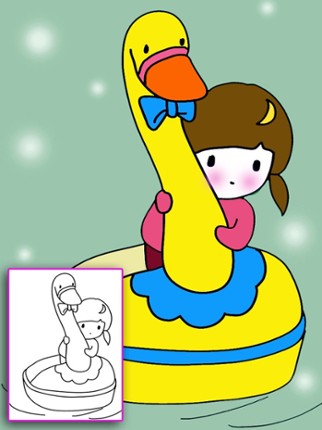 Bejoy Coloring: Sweet Doll screenshot
