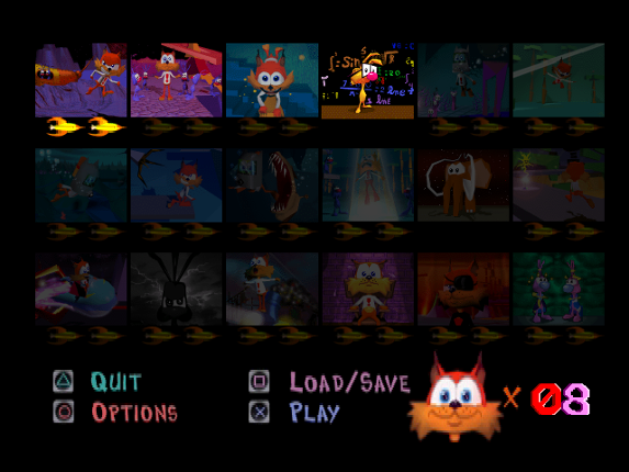 Bubsy 3D screenshot