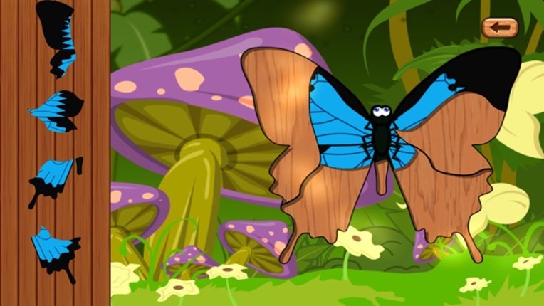 Butterfly baby games - learn with kids color game screenshot