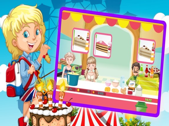 Cake Maker Shop Cooking Game For Girl screenshot