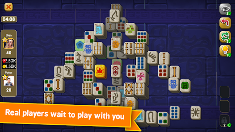 Mahjong Maya Puzzle Live Duels screenshot
