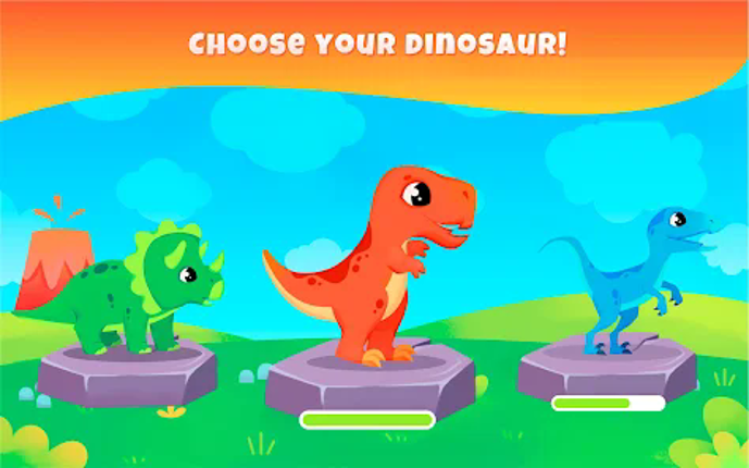 Dinosaur Run Baby Games 0+ screenshot