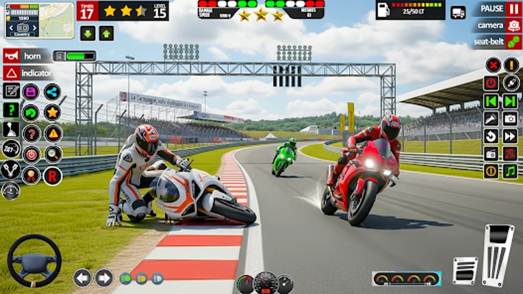 Moto Bike Traffic Rider Games screenshot