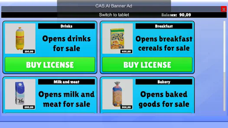 Manager: Supermarket Simulator screenshot