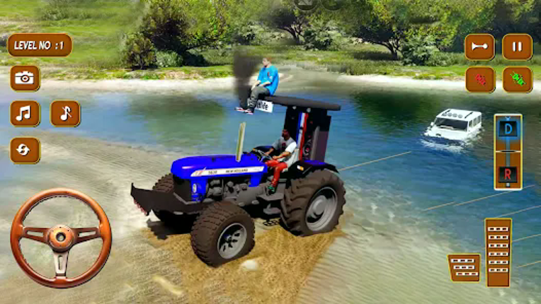 Tractor Driving Tractor Games screenshot