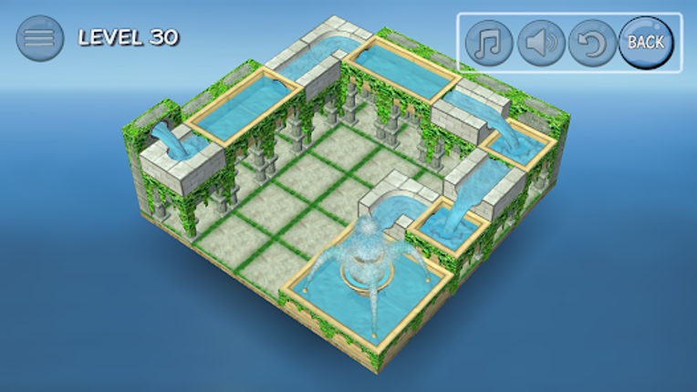 Flow Water Fountain 3D Puzzle screenshot