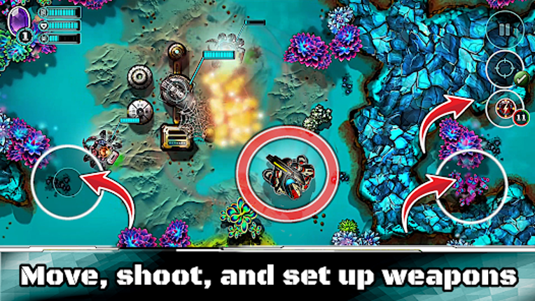 RoboStrike: Galaxy Defense screenshot