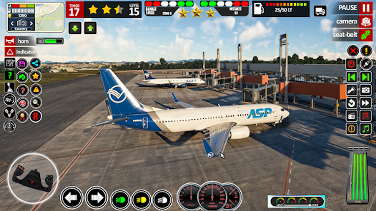 Aeroplane Simulator Game 2025 screenshot
