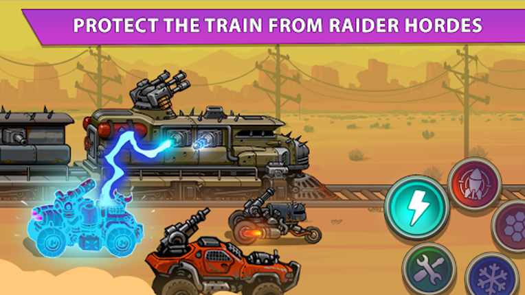 Rails of Fury: Train Defence Image
