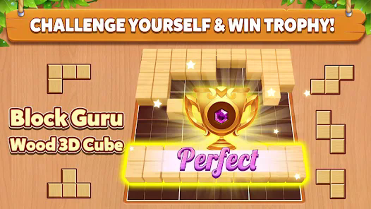 Block Guru - Wood 3D Cube screenshot