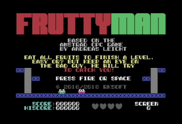 Frutty Man Game Cover