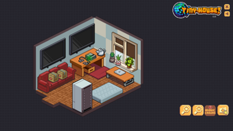 TinyHouse! Create your isometric interior room. Image