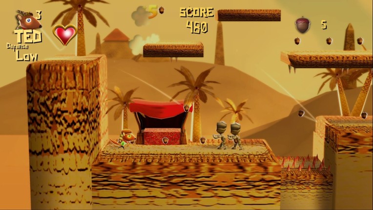 The Adventure of TED  and the lost magic crystals screenshot