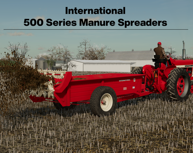 Games like International 500 Series Manure Spreaders