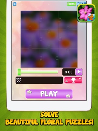 Jigsaw Flower Puzzle – Play Spring Blossom Puzzling Game and Unscramble Floral Pic.s screenshot