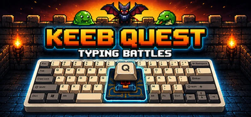 Keeb Quest: Typing Battles Image