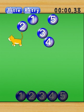Line up numbers screenshot
