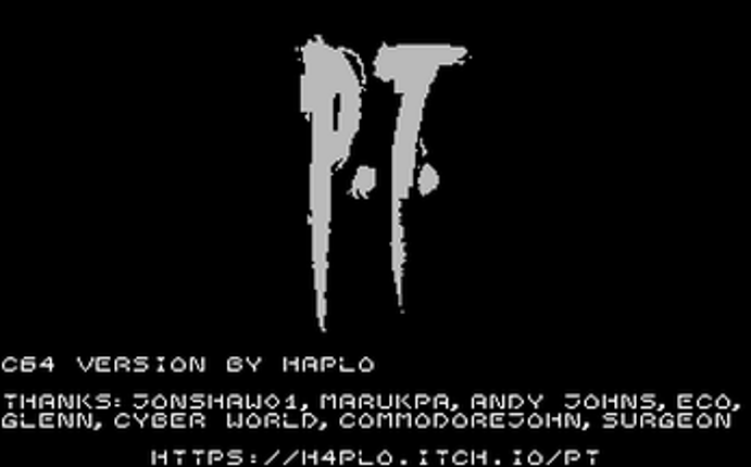 P.T. (C64) screenshot