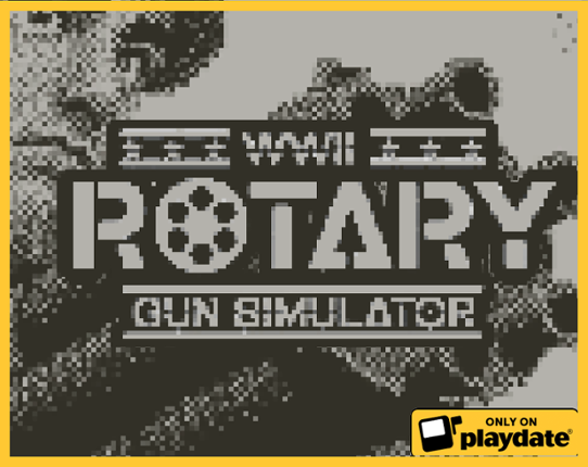 Rotary Gun Simulator WW2 (for Playdate) Game Cover