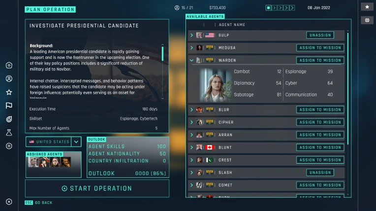 Shadow Division: Spymaster Image