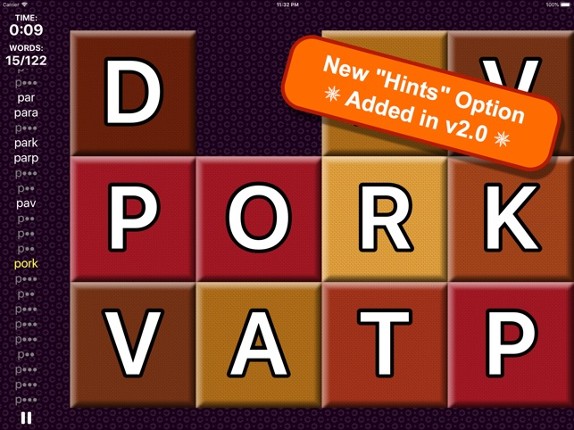 Slide A Word screenshot