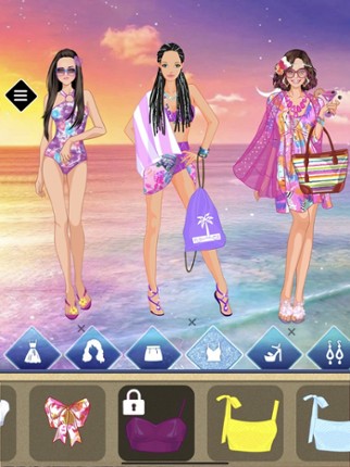 Summer Dress Up game screenshot