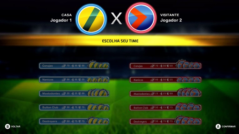 Super Button Soccer screenshot