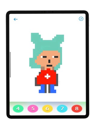Toca Life Coloring Number screenshot
