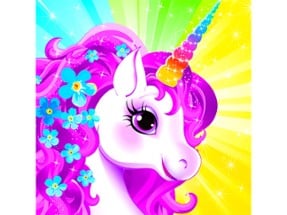 Unicorn Dress Up like Princess Image